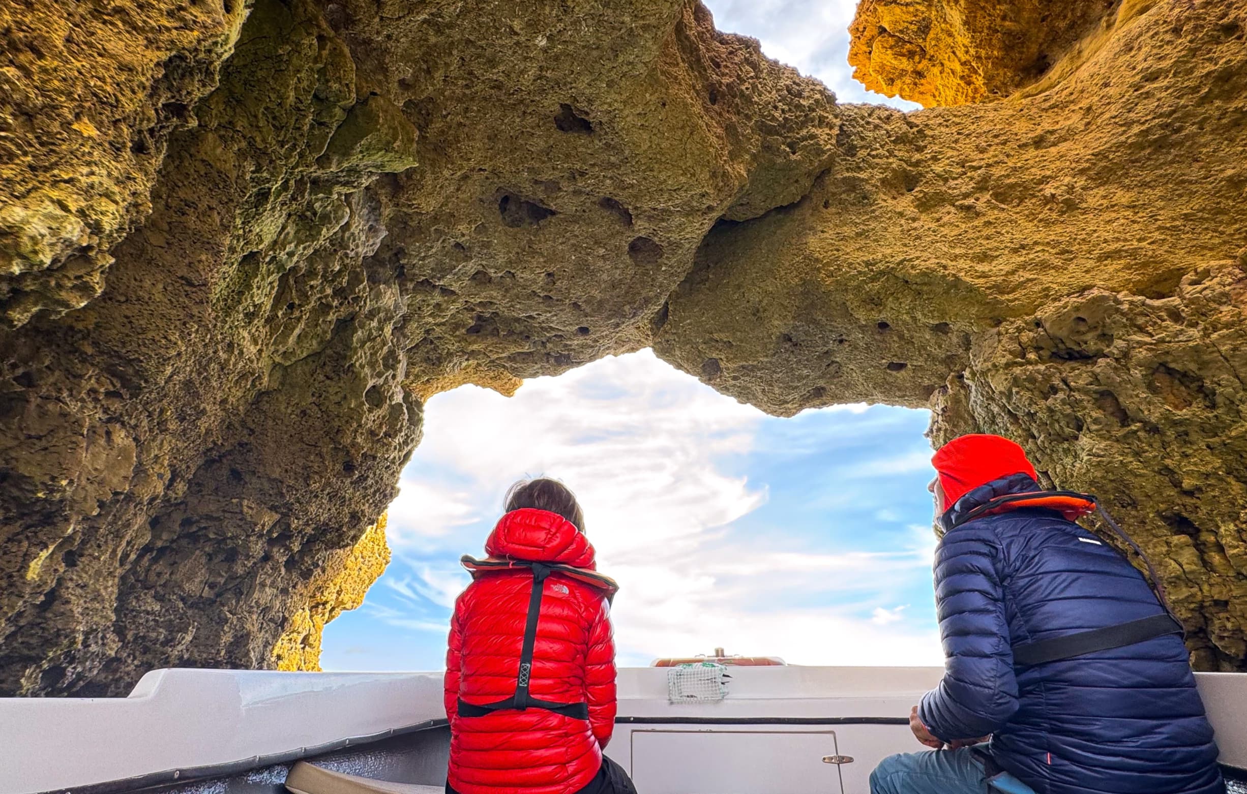 Boat trip through the famous caves of Ponta da Piedade Algarve